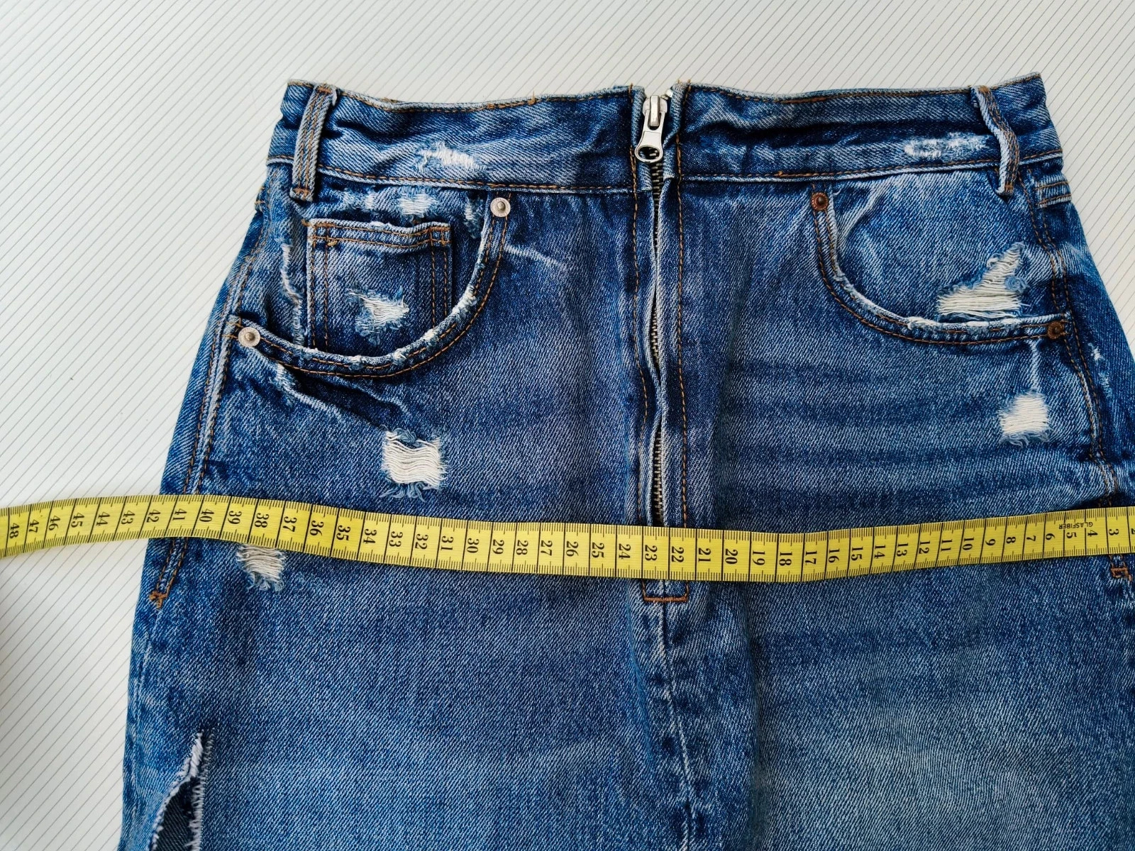 TRF Denim Skirt (Zara) IXD Makers – Size XS 💜 – photo 10